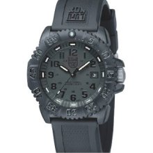 Luminox Navy Seal Colormark 3050 Series Watch Black/Sig PU Strap, One Size