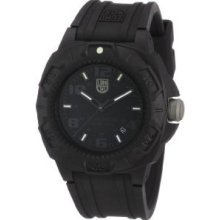 Luminox Rubber Quartz Black Dial Men's Watch - 0201.bo