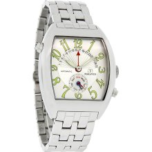 Magnus Monterrey Mens Silver Day/Date Watch M110mss45