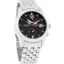 Magnus San Paulo Mens Black Automatic Watch M108mss72