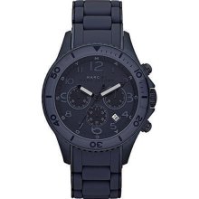 Marc by Marc Jacobs Rock Chronograph Silicone Mens Watch MBM2581
