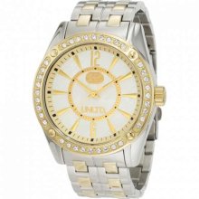 Marc Ecko Men's UNLTD E15022G1 Two-Tone Stainless-Steel Quartz Watch with Silver Dial