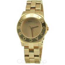 Marc-jacobs Blade Mbm3127 | Rose Gold Dial | Metal Bracelet | 35mm | 50m |