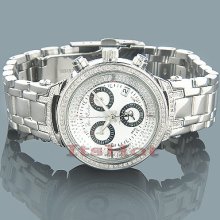 Master Ladies Joe Rodeo Diamond Watch 0.90ct White