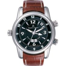 Maurice Lacroix Masterpiece Reveil Globe Stainless Men's Timepiece - MP6388-SS001-330