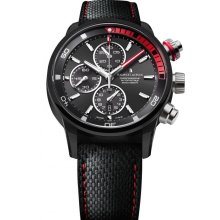 Maurice Lacroix Pontos S Extreme Chronograph Red 43mm Watch - PT6028-ALB01-331 Sale Authentic