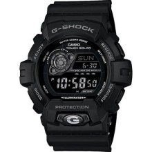 Men Casio GR8900A-1CR G-Shock Black G-Shock Tough Solar Strap Dig ...