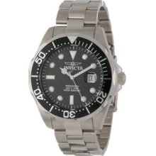 Men's 12562X Pro Diver Black Carbon Fiber Dial Stainless Steel