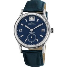 Men's 1725.1535 Big Date Big Date Blue Leather Strap Quartz