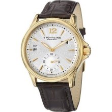 Men's 483.3335K2 Symphony Eternity GMT Automatic Date Gold Tone Brown