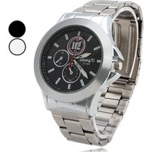 Men's Alloy Analog Quartz Sport Watch (Assorted Colors)