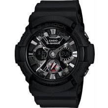 Men's Black G-Shock Analog Digital Black Dial Shock Resistant