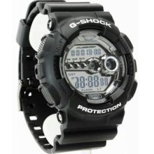 Men's Black Plastic Resin Case and Bracelet G-Shock Digital