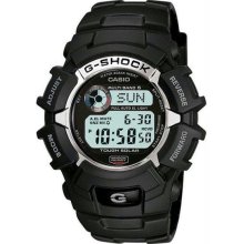 Men's Black Resin G-Shock Multi Band 6 Atomic Digital Tough Solar