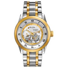 Men's Bulova BVA-Series 120 Automatic Watch with White Dial (Model: 98A123) bulova