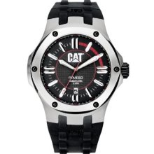 Men's Caterpillar Black Steel Navigo Watch A1 141 21 128 ...