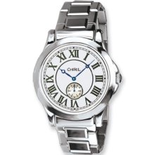 Mens Chisel Tungsten & Stainless Steel White Dial Watch