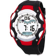 Men's Chronograph PU Digital Sport Automatic Watches