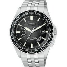 Men's citizen a.t prepetual calendar atomic watch cb0020-50e