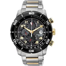 Men's citizen eco-drive unstoppable primo chronograph watch ca0469-59e