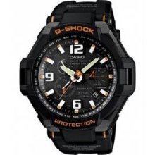 Men's G-Shock Shock Resistant Solar Black Dial Black