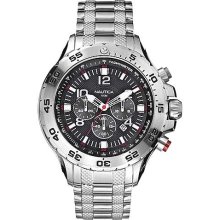 Men's nautica nst chronograph watch n19508g