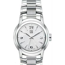 Men's Quest Silver Dial Date