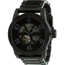 Men's Rip Curl R1 Automatic Black Steel Watch A2533-MCH ...