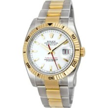 Mens ROLEX Oyster Perpetual Watch Two-Tone Datejust