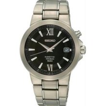 Men's Sapphire Titanium Kinetic Black