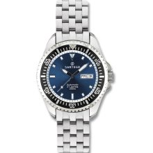 Mens Sartego Spa23 Watch Automatic Blue Dial