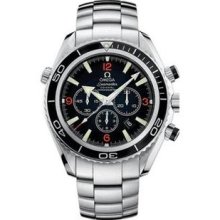 Men's Seamaster Planet Ocean Stainless Steel Case and Bracelet Black