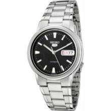 Men's Seiko 5 Automatic Dress Watch Stainless Steel Case and Bracelet