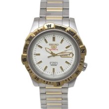 Men's seiko 5 sports automatic steel watch srp142