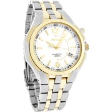 Men's Seiko Kinetic Two-Tone Watch