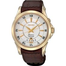 Men's seiko premier perpetual calendar watch snq118