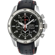 Men's seiko sportura chronograph watch snae65