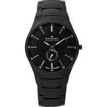 Men's skagen black label swiss analog watch 924xlbxb