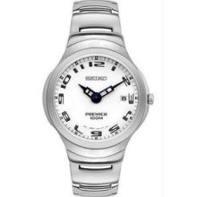 Men's Stainless Steel Premier White