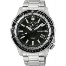 Men's Stainless Steel Superior Automatic Black Dial