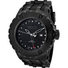 Men's Subaqua/Reserve GMT Black Dial Black Polyurethane ...