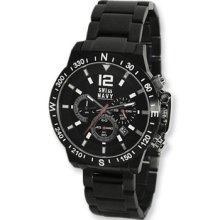 Mens Swi55 Navy Detonator Ipb-plated Blk Dial Chrongraph Watch Xwa4089