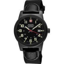 Mens Swiss Military Field Watch Black/black