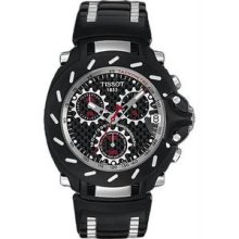 Men's T-Race Analog Chronograph Black
