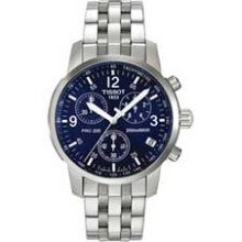 Men's Tissot PRC 200 Watch with Blue Dial (Model: T17158642) tissot