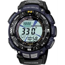 Men's Triple Sensor Solar Pathfinder Blue Digital Strap