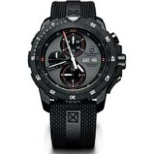 Men's Victorinox Swiss Army Alpnach Automatic Chronograph Black PVD