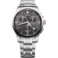 Men's Victorinox Swiss Army Alliance Chronograph Watch with Black