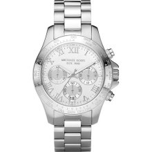 Michael Kors Chronograph Stainless Steel Ladies Watch MK5454