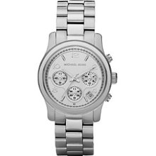Michael Kors Chronograph Watch - Silver Women's